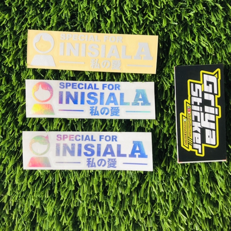 STIKER SPECIAL SEAT / STIKER BUCIN / STIKER INISIAL / STIKER GONCENGAN / STICKER VIRAL