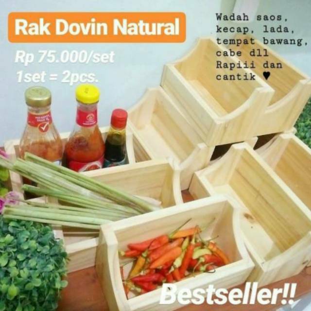  PINERIOZ Rak Dovin 1set 2pcs Rak bumbu Rak 