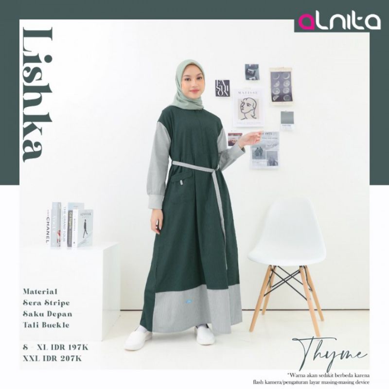 LISHKA GAMIS ALNITA ORIGINAL TERBARU