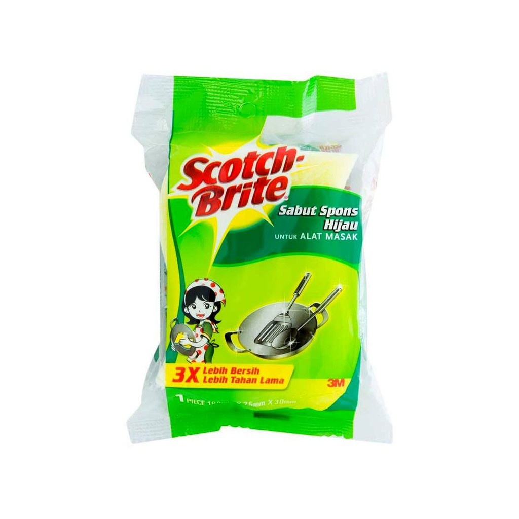 Scotch Brite 3M Spon Spons Sponge Cuci Piring