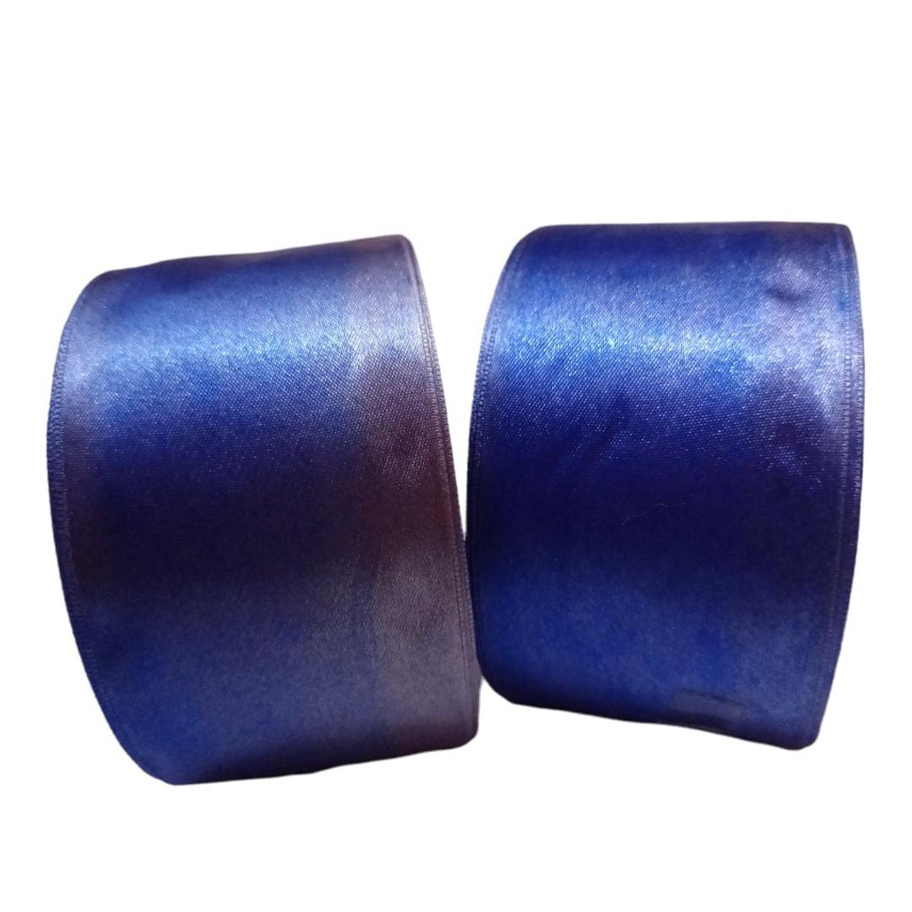 

Pita Satin Biru Lavender 2 inch / 5cm Per Roll