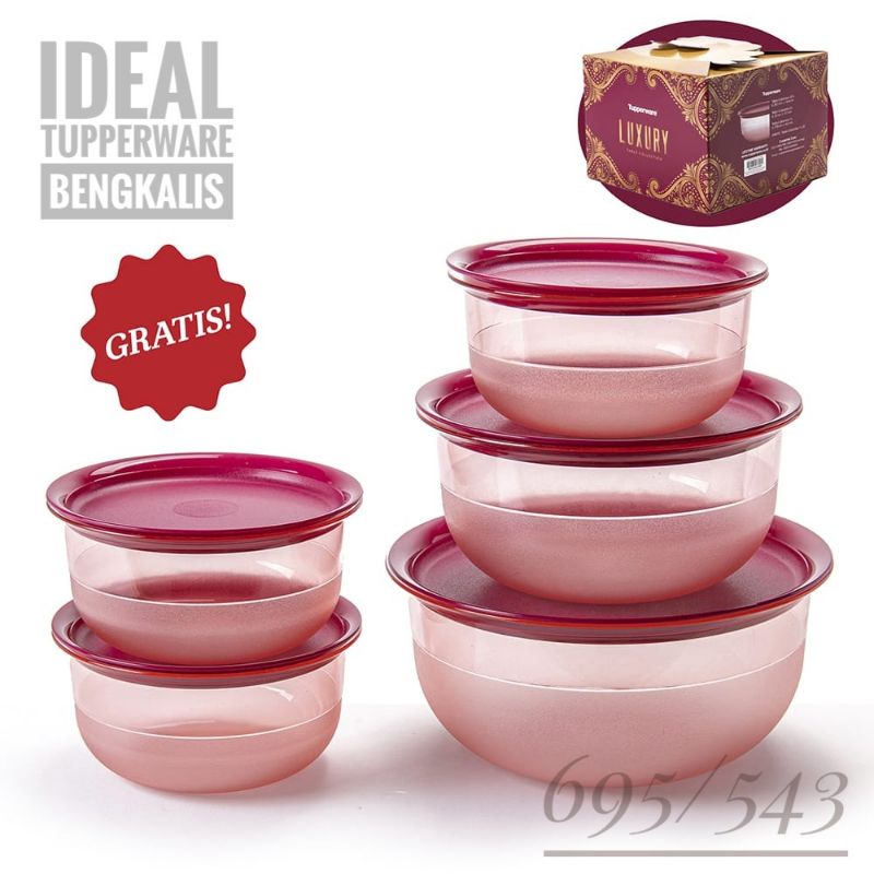 TUPPERWARE - Luxury Table Collection Set (5)