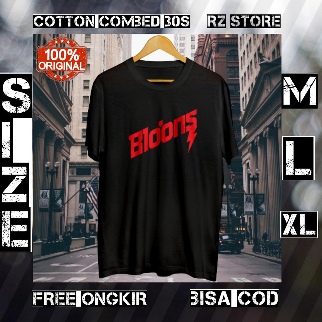 KAOS PRIA T SHIRT KAOS DISTRO PRIA PLESETAN BLOODS BLOONS ORIGINAL PREMIUM KAOS COTTON COMBED 30S