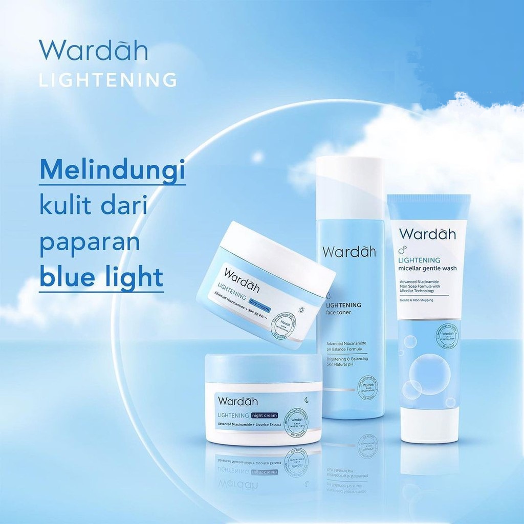 Fashion Fair - Wardah Lightening Series | Serum |Toner | Whip Facial | Day &amp; Night Cream | Day Gel | Clay Mask |