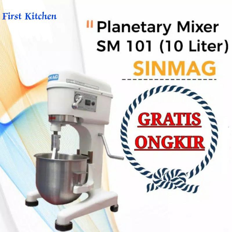 Planetary Mixer  SINMAG SM 101/10 LITER