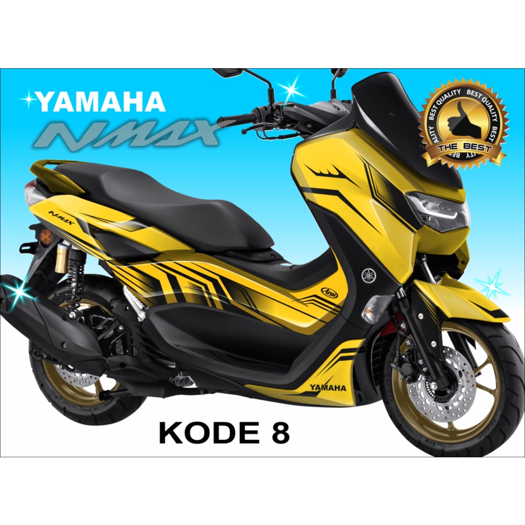 DECAL STICKER ALL NEW NMAX 155 2020, VARIASI GRAFIS , STIKER FULL BODY NEW NMAX 2020