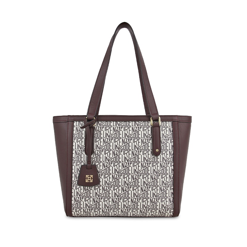 Gobelini Collie Tote Monogram 3D Brown