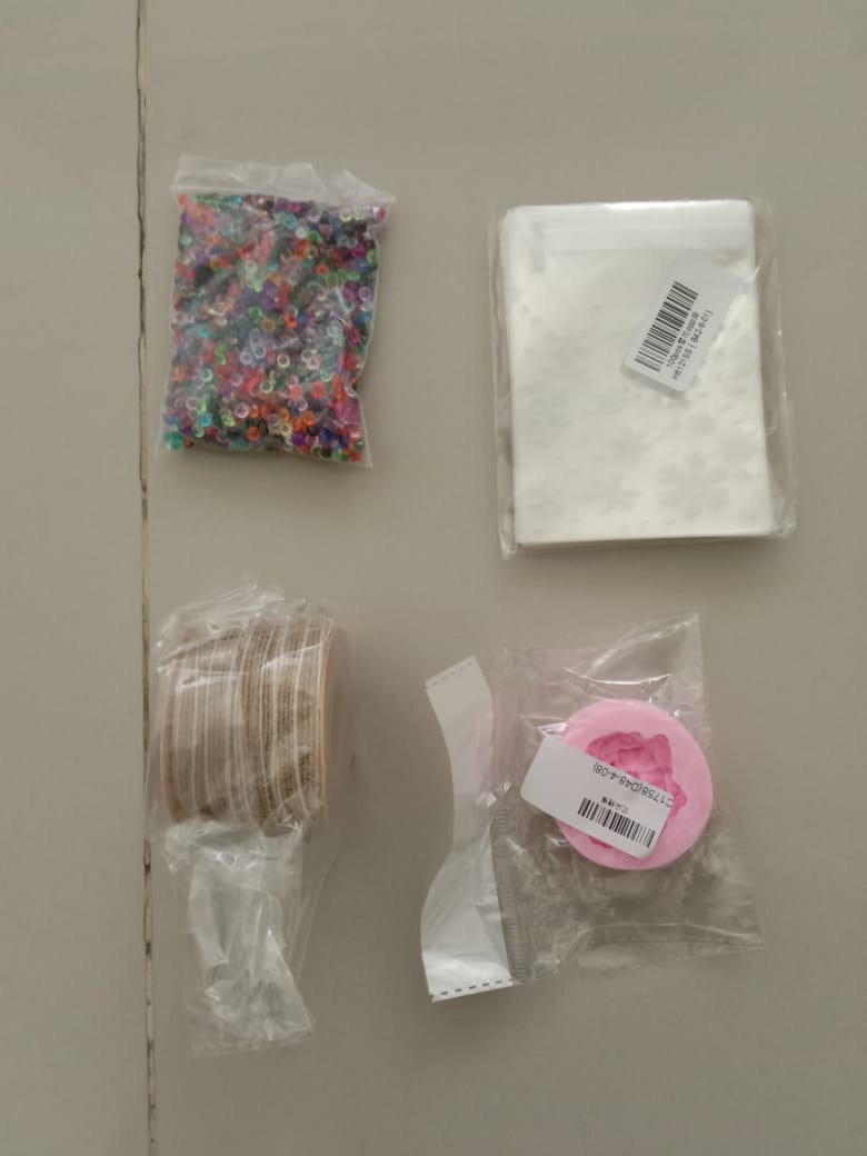 100pcs Christmas Snowflake Cookie Bags Plastic Sweet Gift