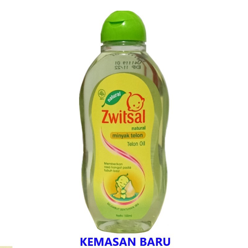 Zwitsal Natural Baby Minyak Telon 100 ml / 100ml / 100-ml