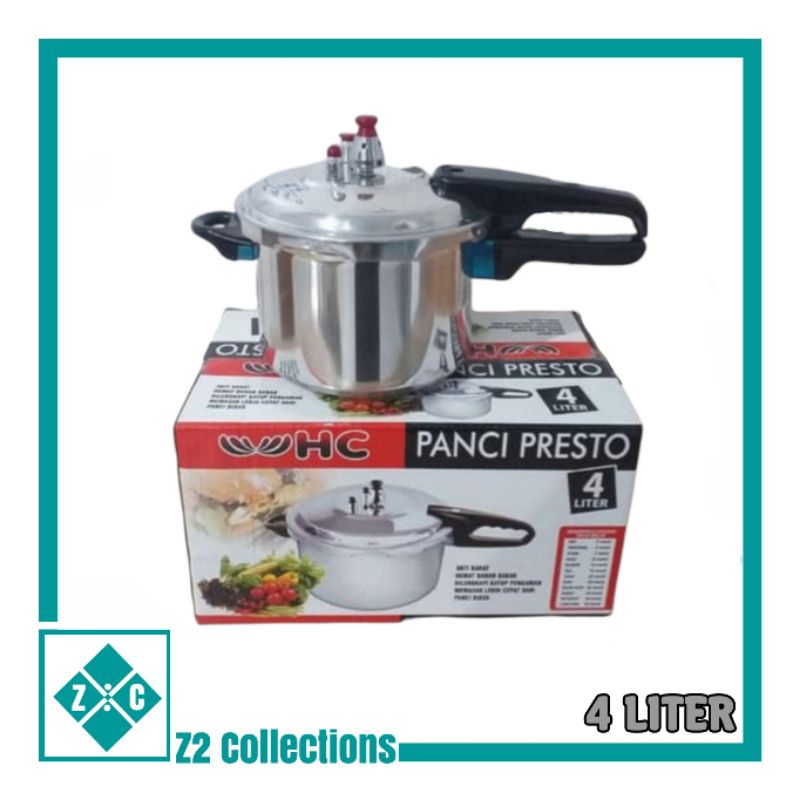 Panci Presto HC Happy Call Panci 4 Liter Serbaguna Pressure Cooker 4L