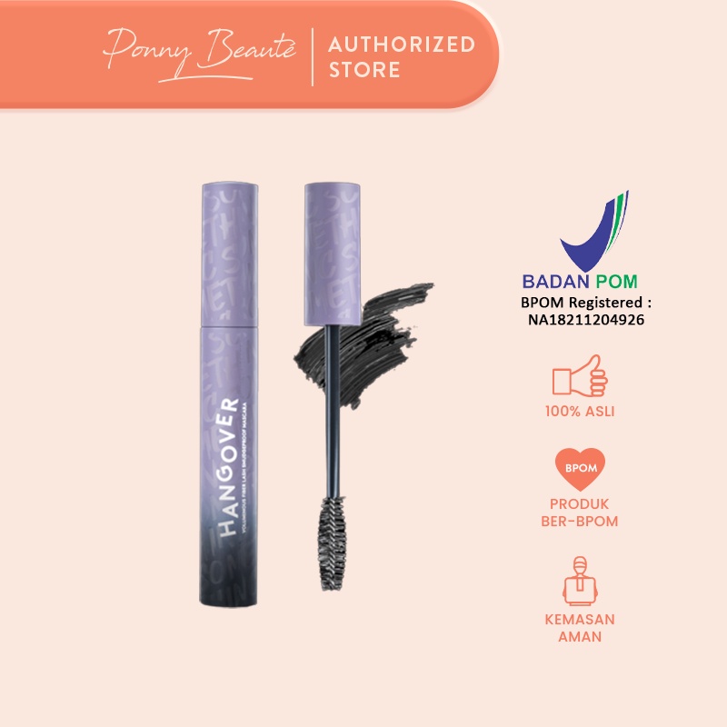 Jual Somethinc Hangover Voluminous Fiber Lash Smudgeproof Mascara Gr