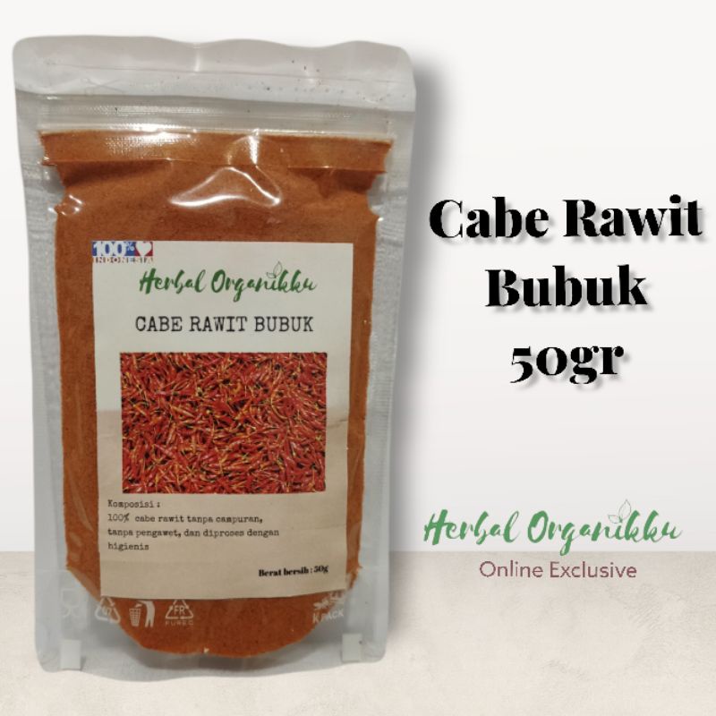 

Cabe Rawit Bubuk 25 & 50 gr | Cayenne Pepper