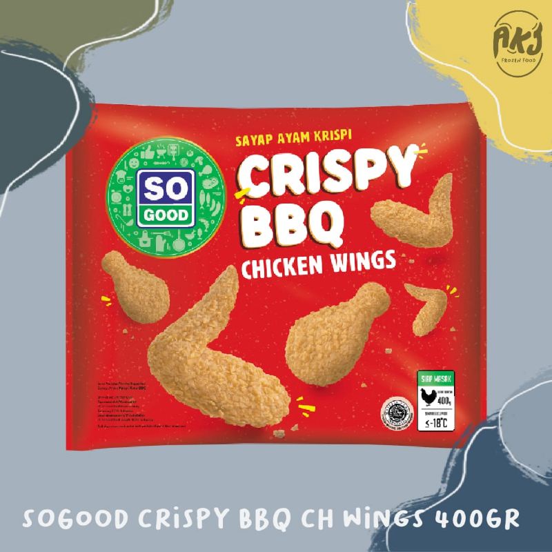 

So Good Crispy BBQ Wing 500gr