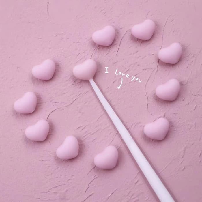 

Pulpen Gel Unik / Pen Gel Love Lucu Gemesin