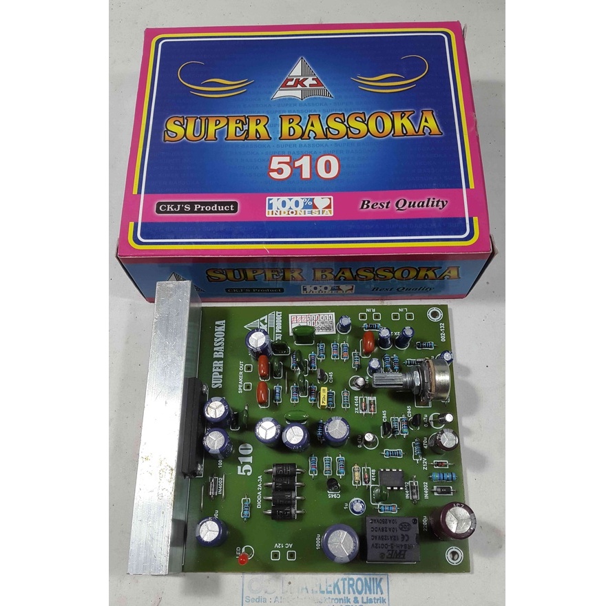 KIT POWER PLUS AKTIVE SUPER BAZOKA - DC 12VOLT