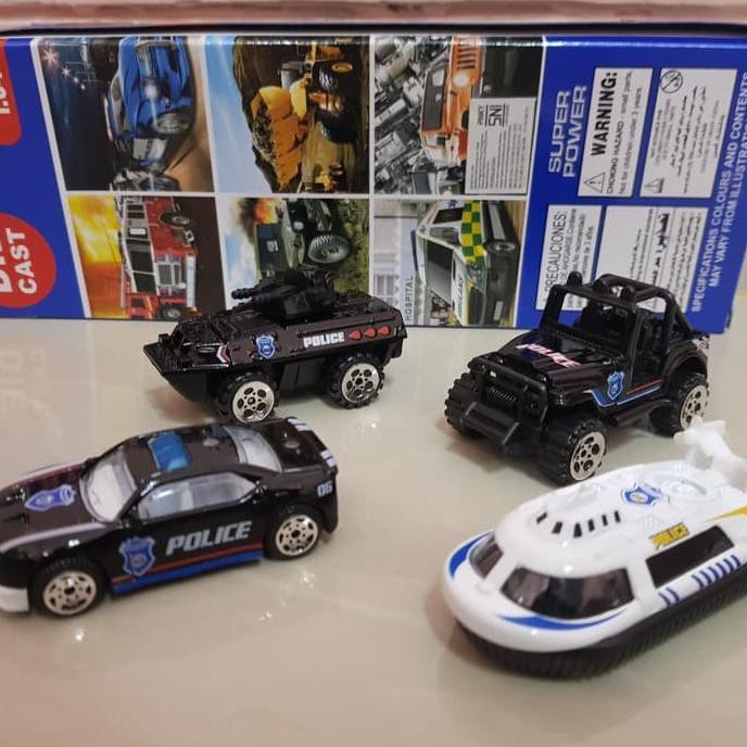 maddox - Diecast Kendaraan Polisi - Mainan Mobil Polisi - Diecast Mobil Polisi