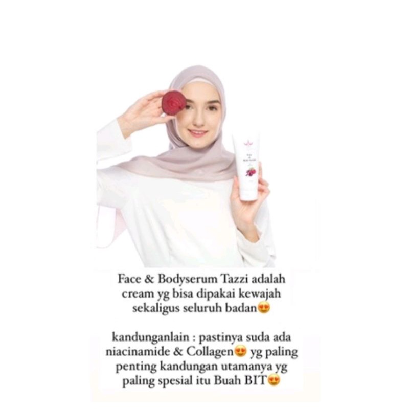 tazzi face &amp; body serum