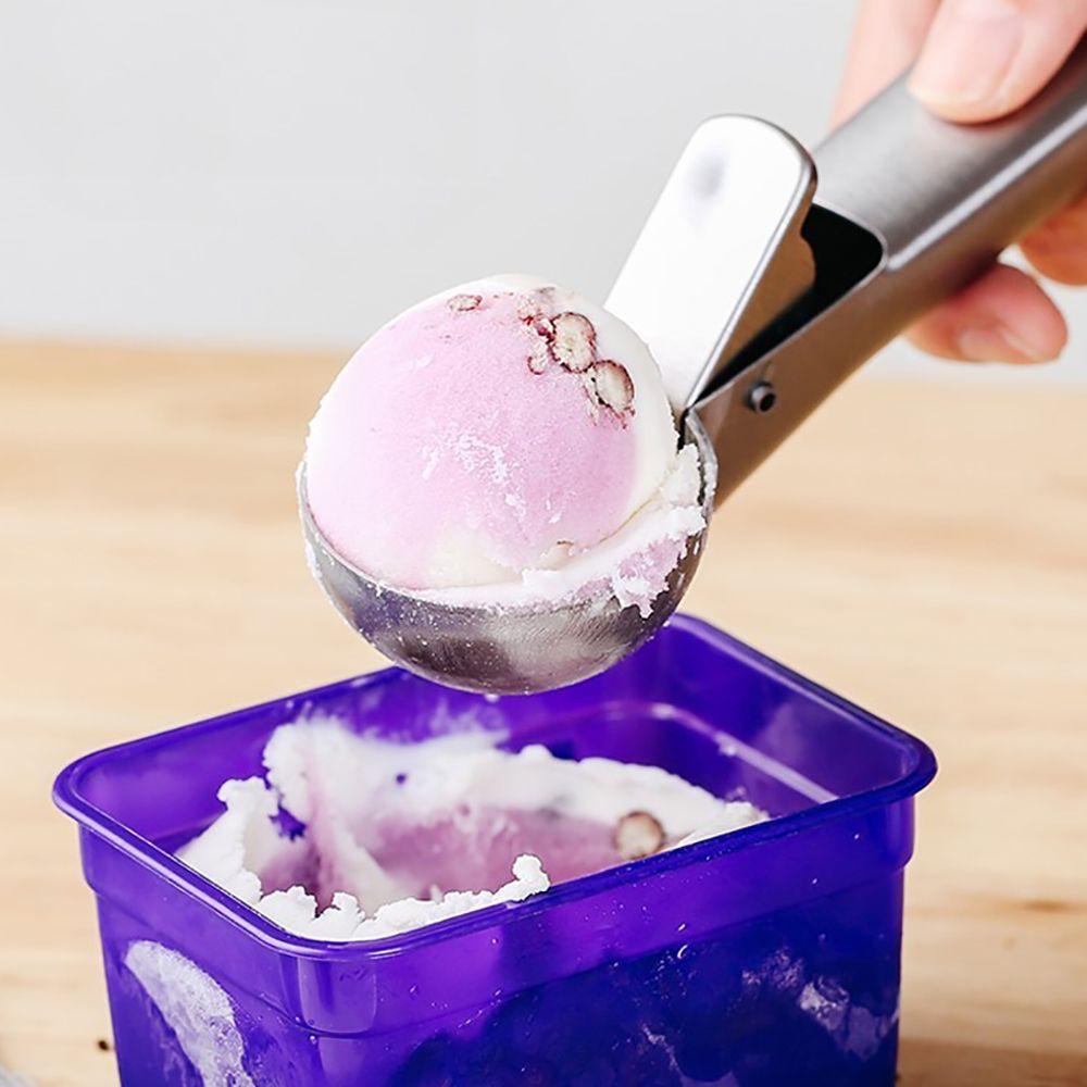 Populer Ice Cream Scoop Home &amp; Living Pembuat Bola Es Rumah Tangga Stainless Steel