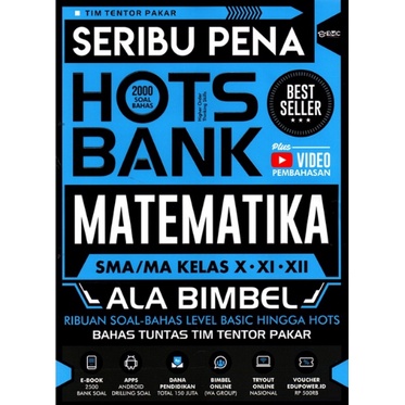 BUKU MATEMATIKA SMA/MA: SERIBU PENA HOTS BANK
