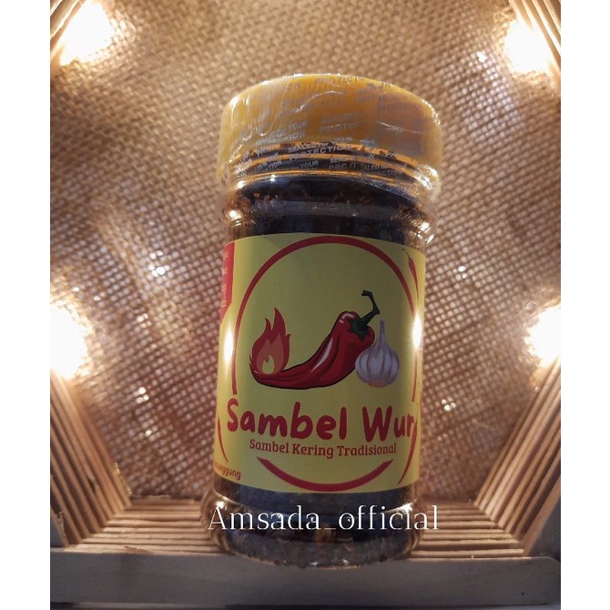 

Sambal Wur/ Sambal Kering/ Sambal Aking Extra Pedas
