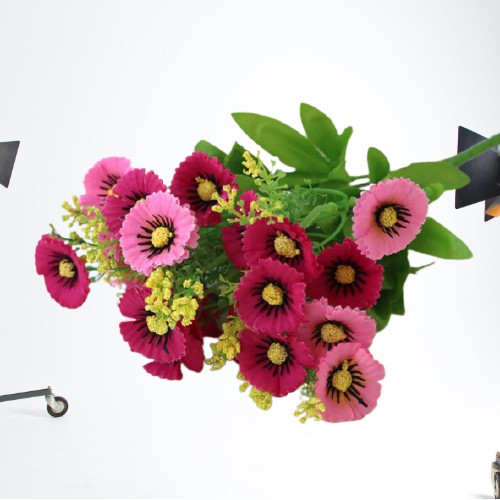 RSB COD CLEAR STOCK Pot Bunga Kode 09 Cosmos / Tanaman Bunga Plastik / Bunga Dekorasi Rumah / Tanaman Ornamen-ROSE