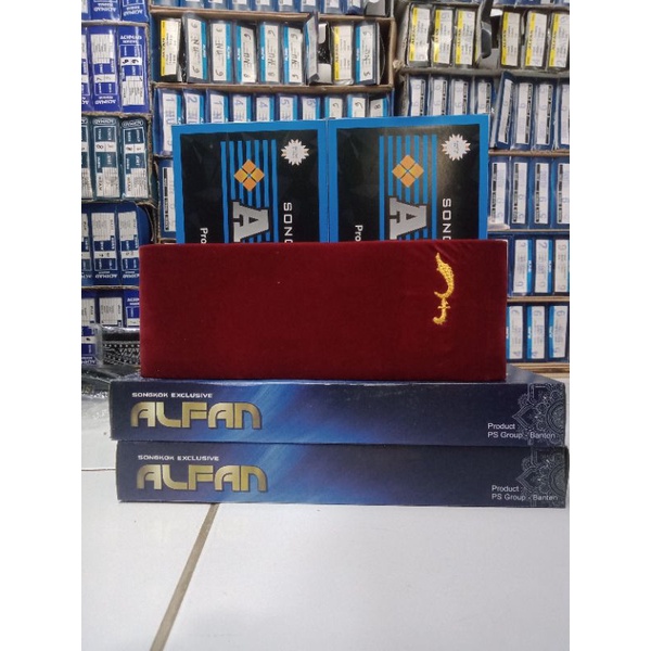 peci kujang merah bordir songkok kujang maron