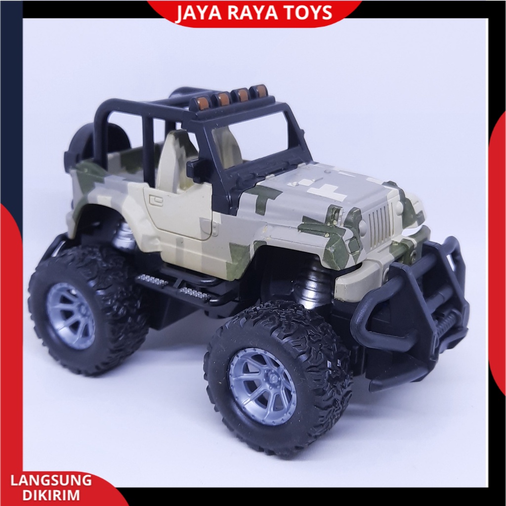 Mainan Anak Mobil Remote Control Offroad Rock Crawler RC Car Jeep Off Road Climber Mini Versi New