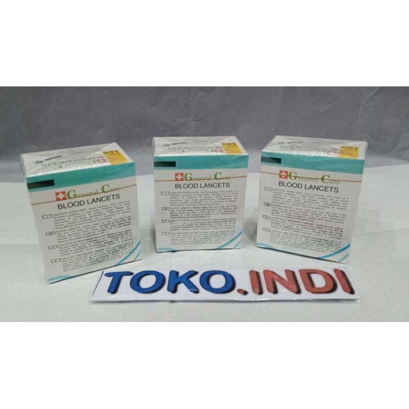 BLOOD LANCETS 21 G / Blood Lancets General Care no. 21G isi 100 pcs