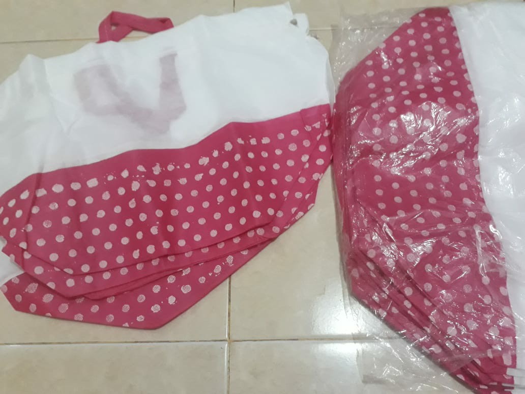Tas Hajatan / Tas Serut Polkadot Tebal