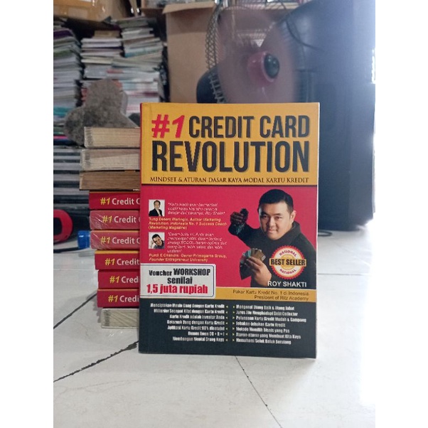 PROMO BUKU MOTIVASI / INSPIRASI / MULAI BERBISNIS / INOVASI / BISNIS / KISAH INSPIRASI / WUJUDKAN MIMPI JADI ANGGOTA TNI / POLRI / MURAH ORIGINAL-1 CREDIT REVOLUTION