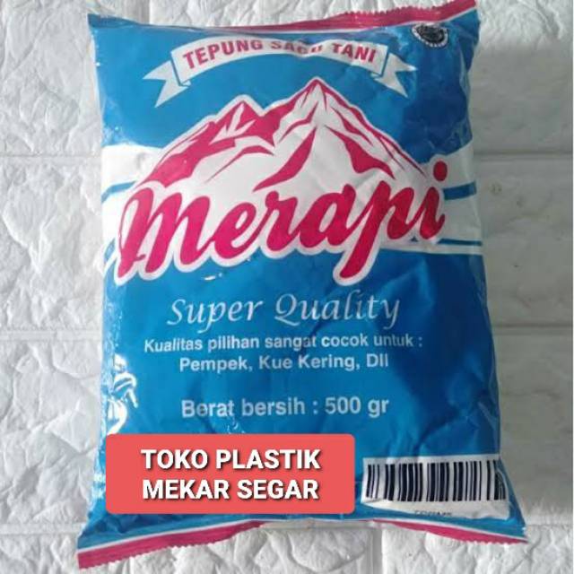 

Tepung sagu tani cap Merapi 500gr