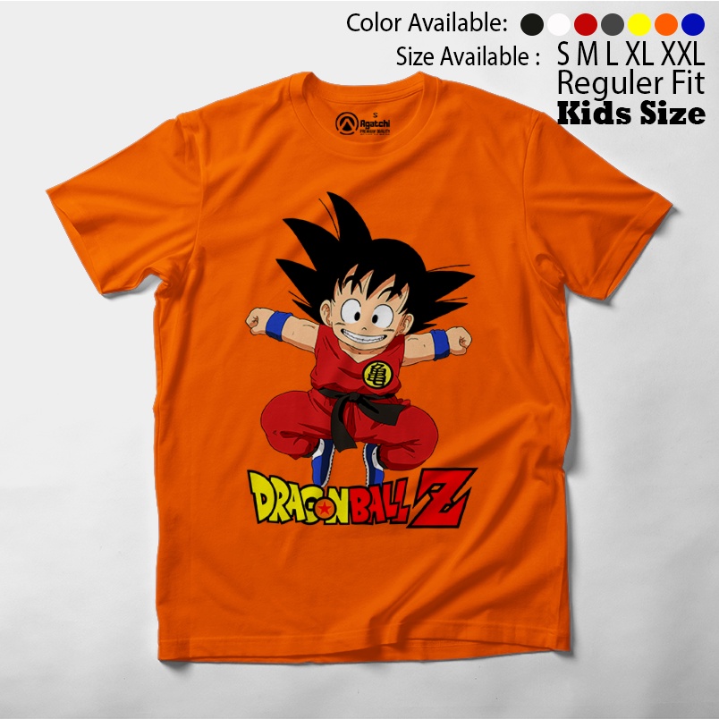 Dragon Ball Z - Son Go Ku - Anime , Baju Anak / Kaos Atasan Anak Laki Laki / Kids T Shirt