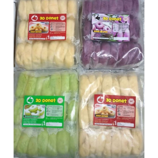 

donat kentang 3D
