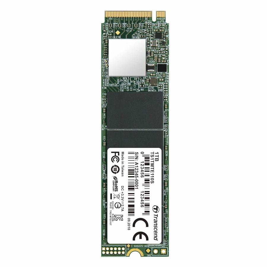 Transcend 2TB 110S M.2 PCIe Gen3 x4 NVMe SSD TS2TMTE110S