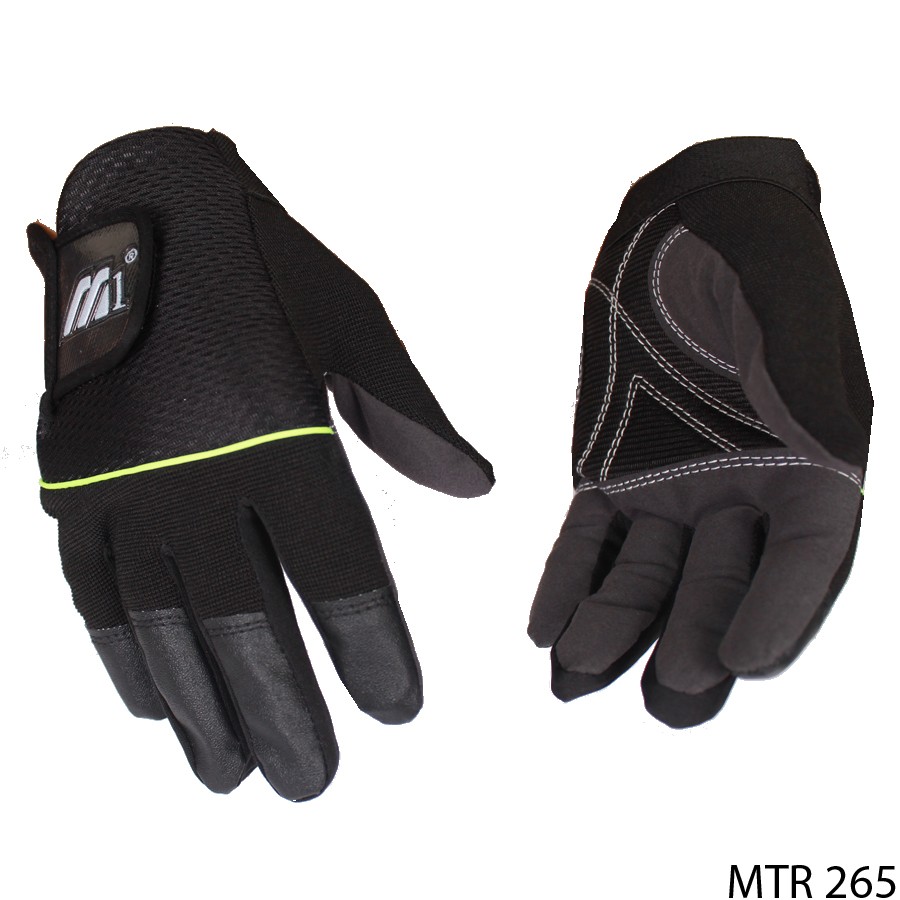 Sarung Tangan Biker Kain Hitam – MTR 265