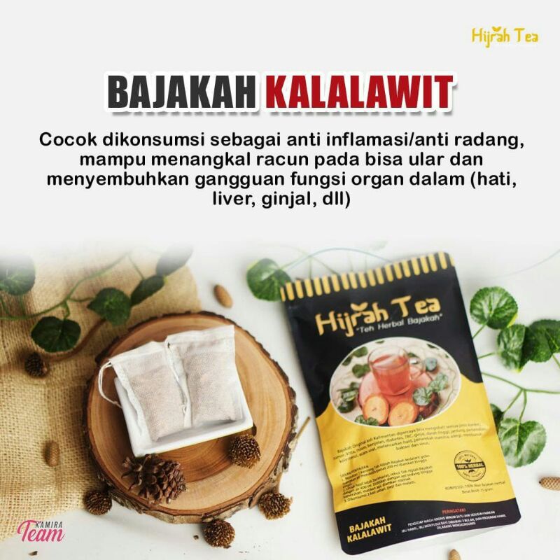 

Hijrah Tea Bajakah Asli Kalalawit dan Tampala Super