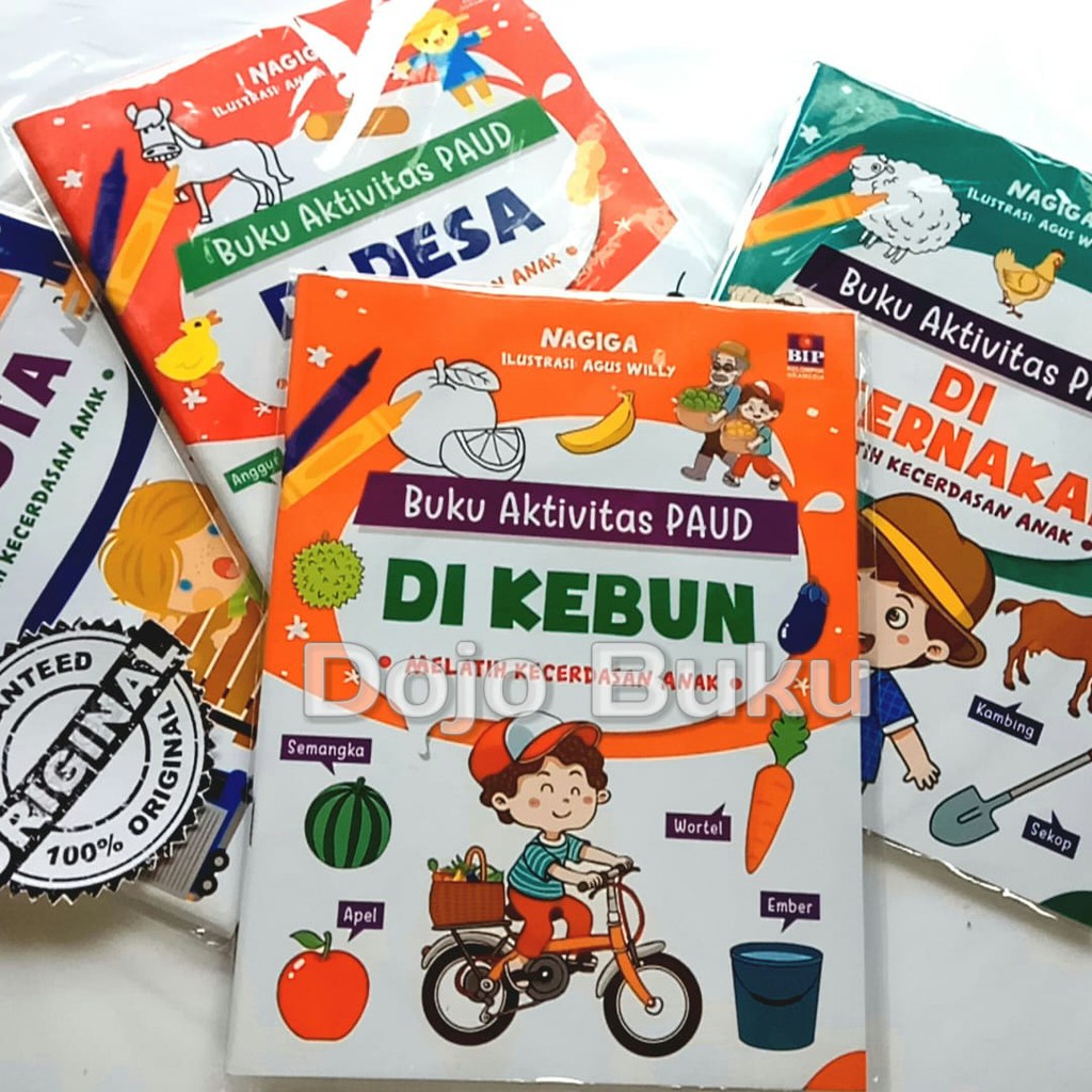 Seri Buku Aktivitas Paud by Nagiga