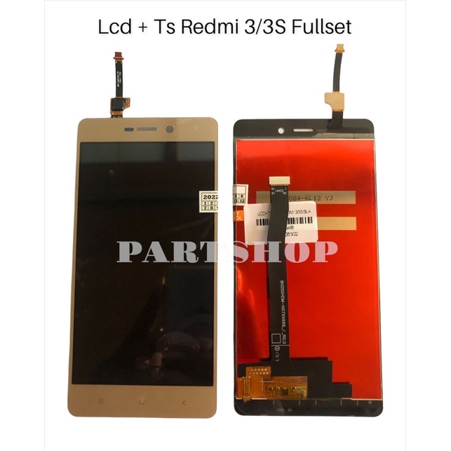 Lcd Touchscreen Xiaomi Redmi 3/3S Fullset