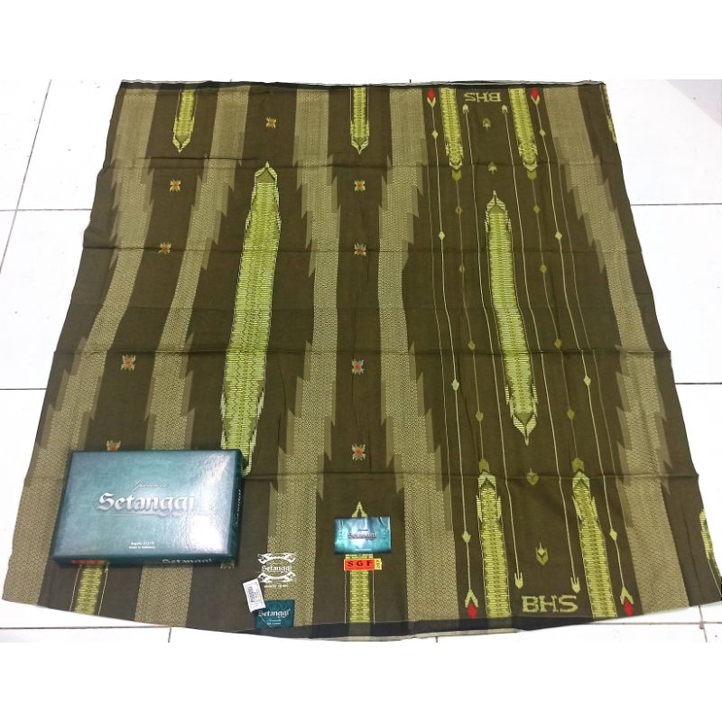 Sarung BHS Full Sutera Setanggi SGF Olive
