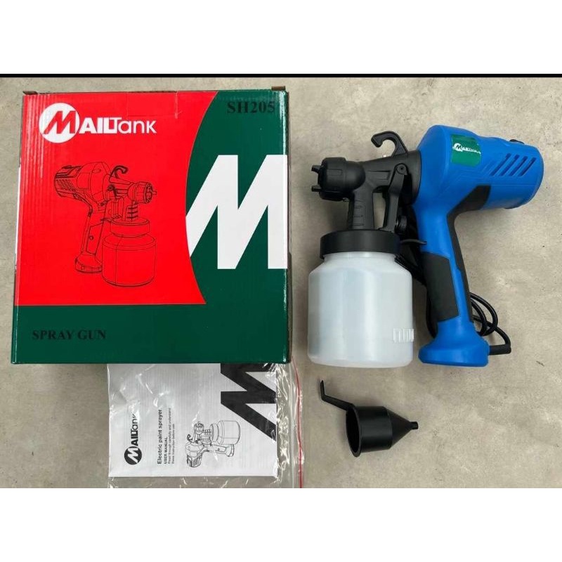 spraygun elektrik maiktank sh205/alat semprot cat listrik mailtank/sprayer electric cat