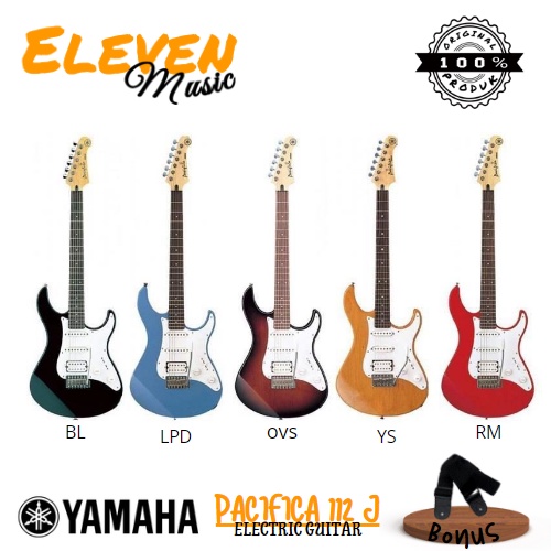 yamaha pac112j gitar elektrik pac 112j