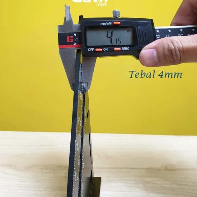 

Langsung Atc-21 Speed Square 7 inch Woodworking Penggaris Siku Segitiga Tukang Hitam
