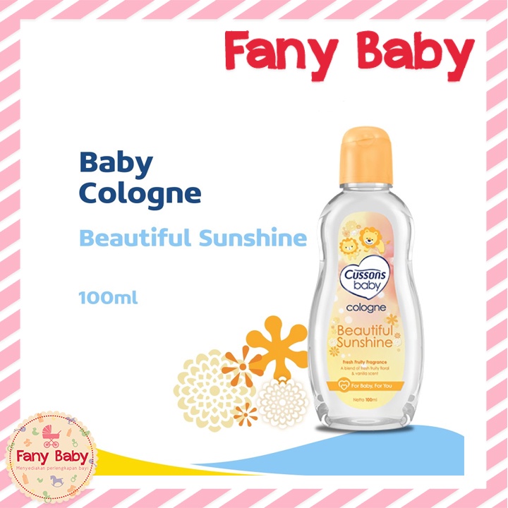 CUSSONS BABY COLOGNE BEAUTIFUL SUNSHINE 100ML