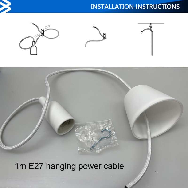 Zzz Lampu Gantung E27 AC 85V-265V Untuk Rumah / Kantor