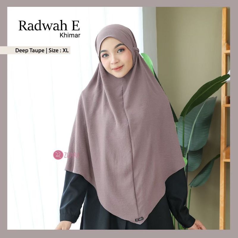 ZIZARA - RADWAH E KHIMAR ORIGINAL BY ZIZARA- BAHAN RAYON AIR FLOW/ZIZARA BERGO/KHIMAR ZIZARA/ BERGO 