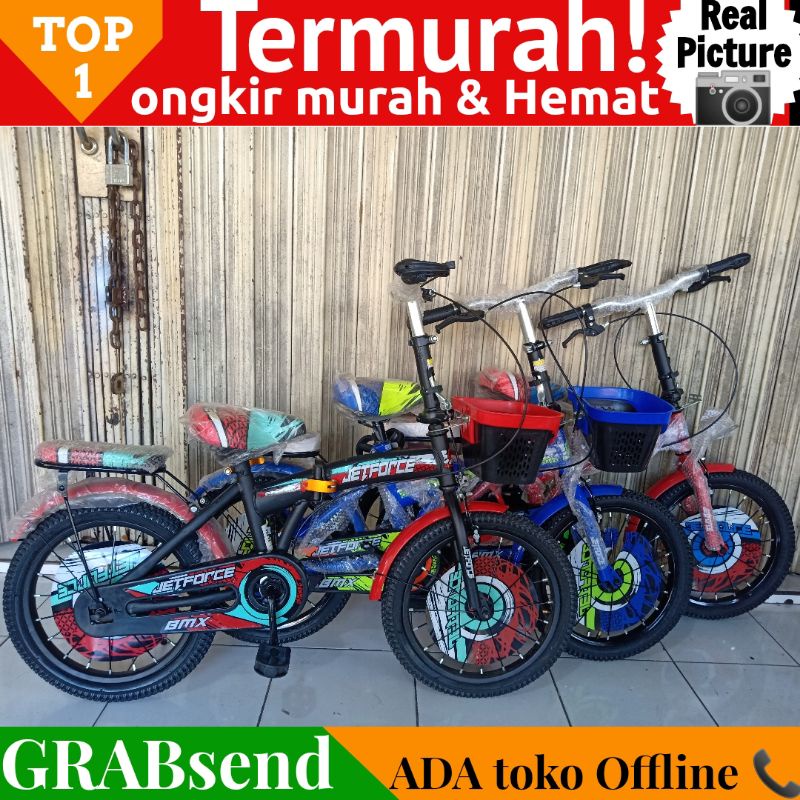 sepeda lipat 16 rims velg Alloy Murah Ada tokko offline