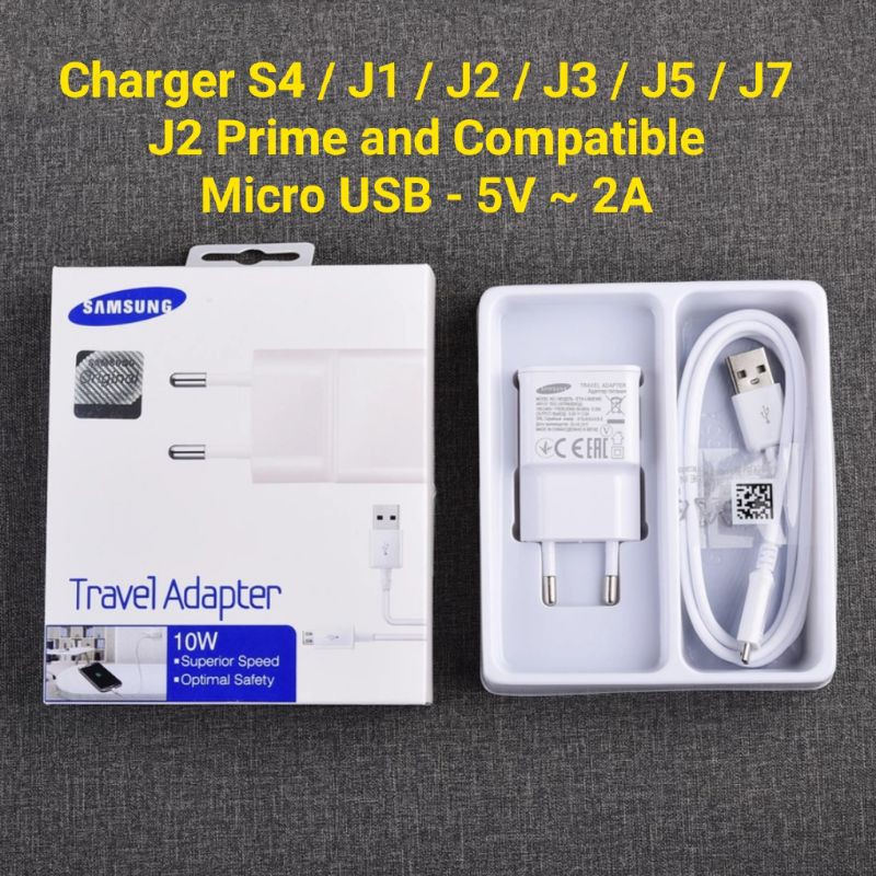 Charger Samsung / Casan Samsung S4 / S5 / S6 5V 2A Kabel 1.5m