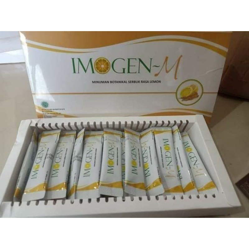Imogen M minuman serbuk rasa lemon