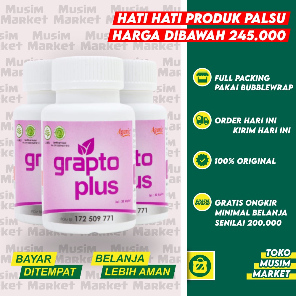 Grapto Plus Ahlinya Herbal Wasir dan Obat Ambeien
