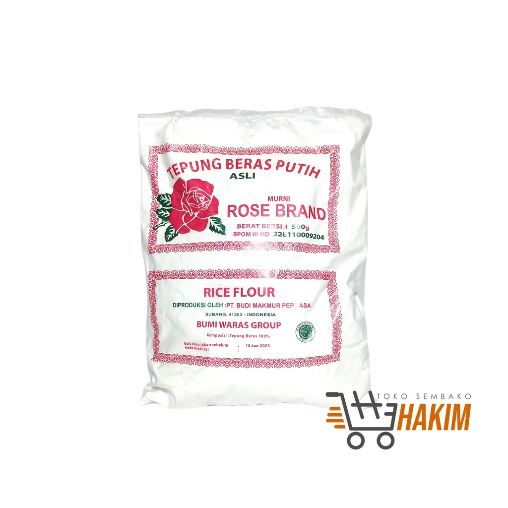 

Tepung Beras Rose Brand 500g